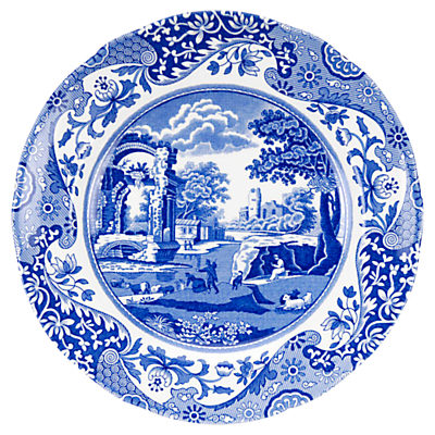 Spode Blue Italian 20cm Side Plate, Seconds Spode Blue Italian 20cm Side Plate, Seconds